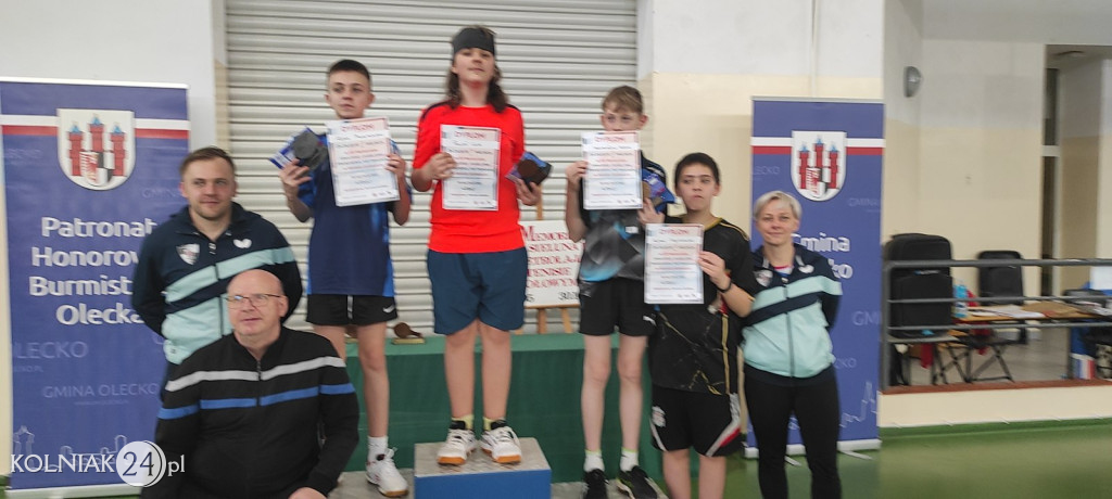 Prusinowski na podium