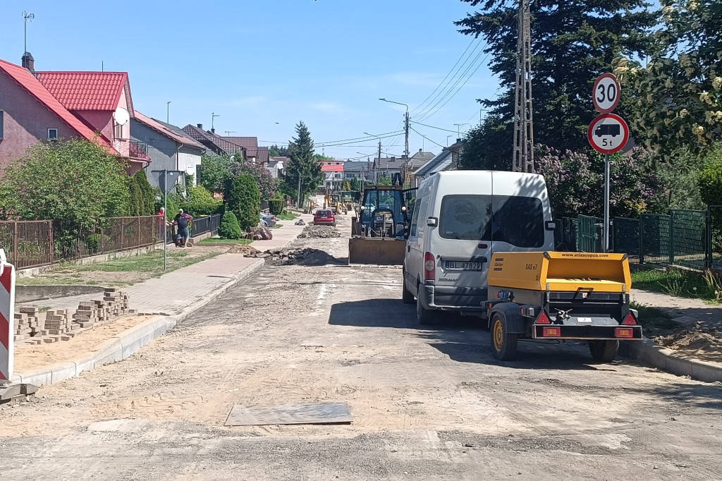Remont kolneńskich ulic