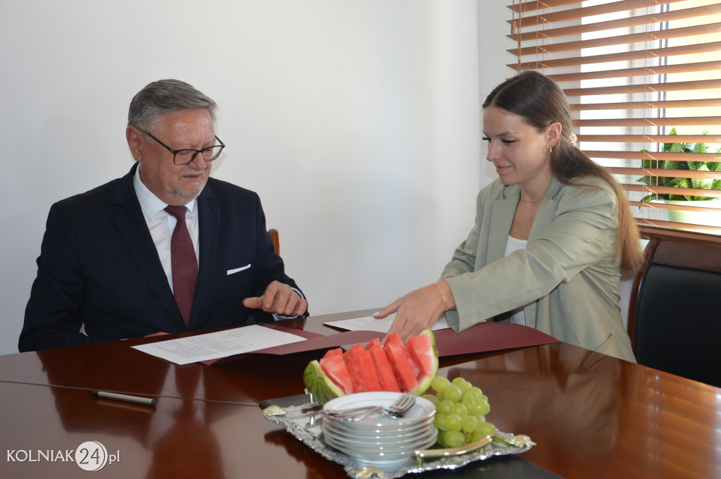 Duśka podpisała umowę z UM Kolno