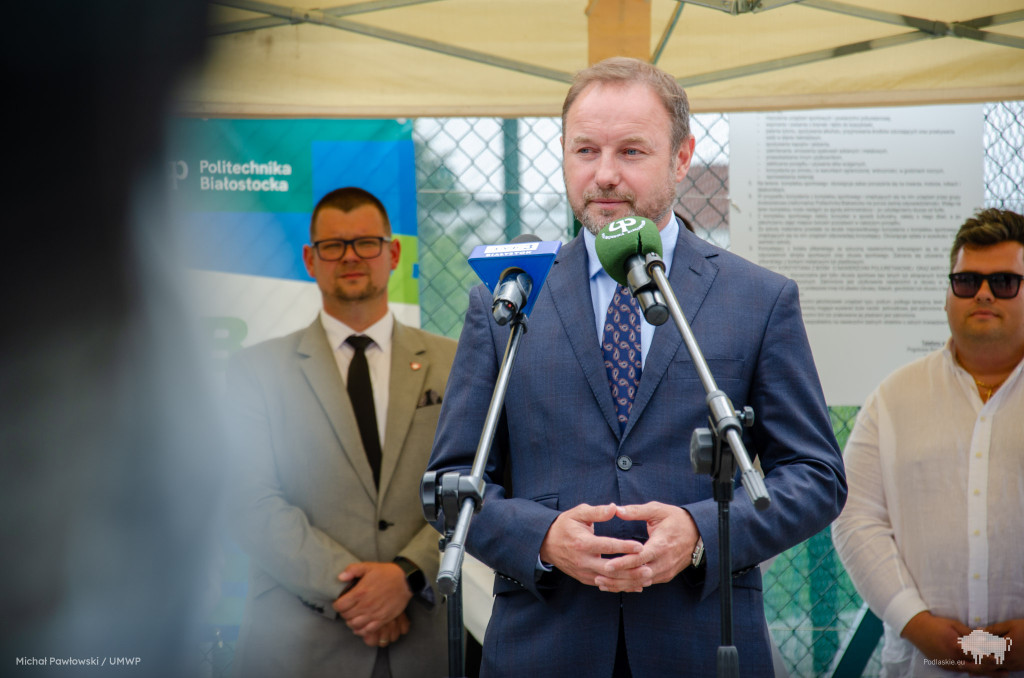 Politechnika Białostocka z nowoczesnym kompleksem boisk