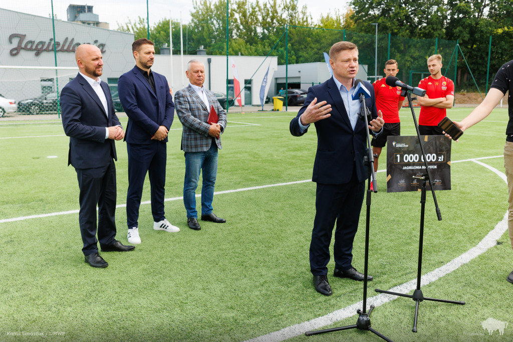 Mistrzowski sezon Jagiellonii Białystok doceniony
