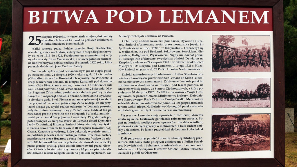 Bitwa pod Lemanem. Bohaterowie nie są zapomniani