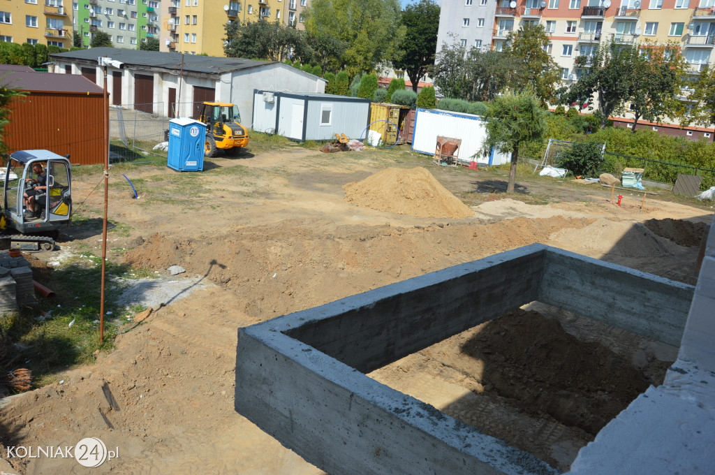 Wnętrze hali sportowej ZST