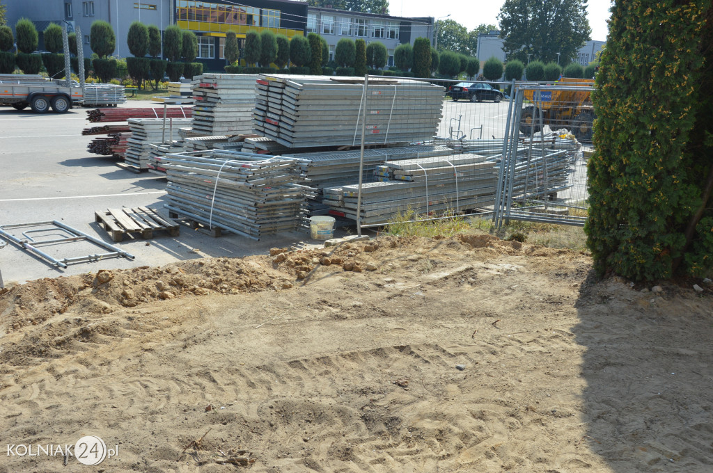 Wnętrze hali sportowej ZST
