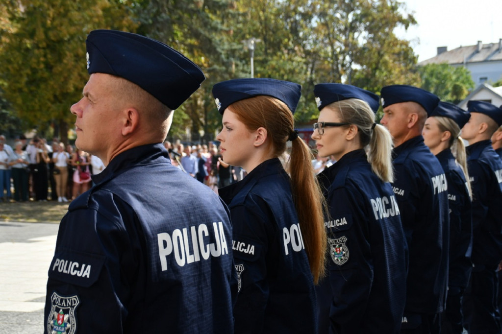 50 podlaskich policjantów złożyło ślubowanie