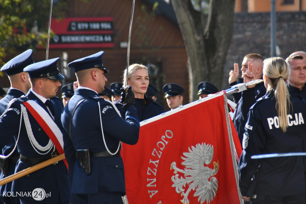 50 podlaskich policjantów złożyło ślubowanie