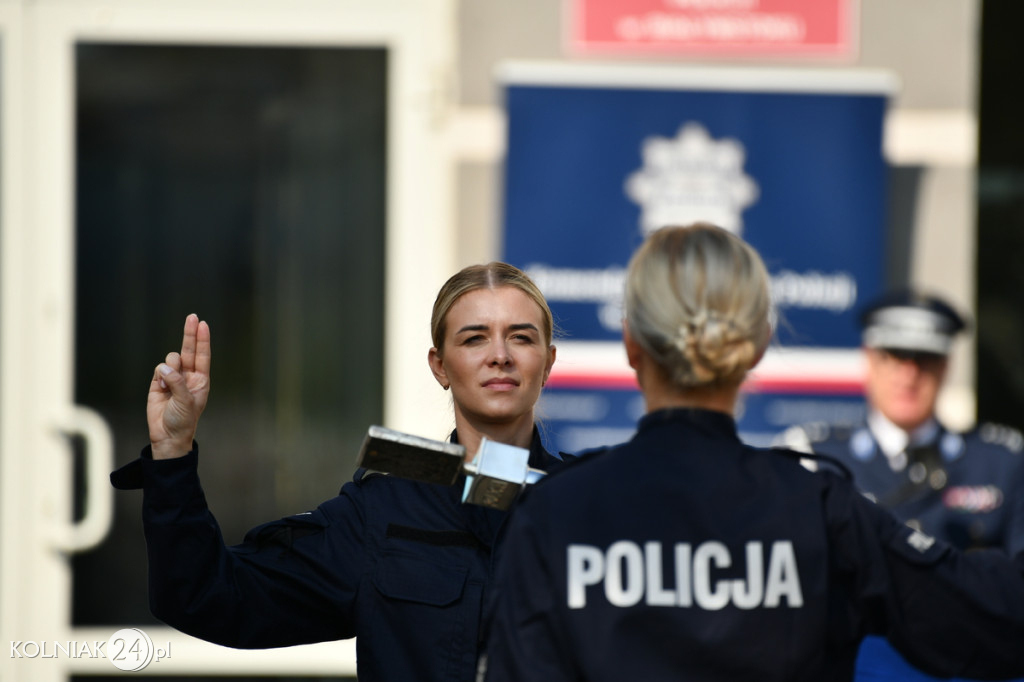 50 podlaskich policjantów złożyło ślubowanie