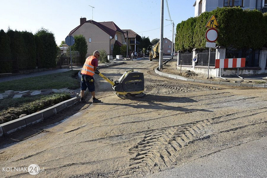 Asfalt na kolneńskich ulicach