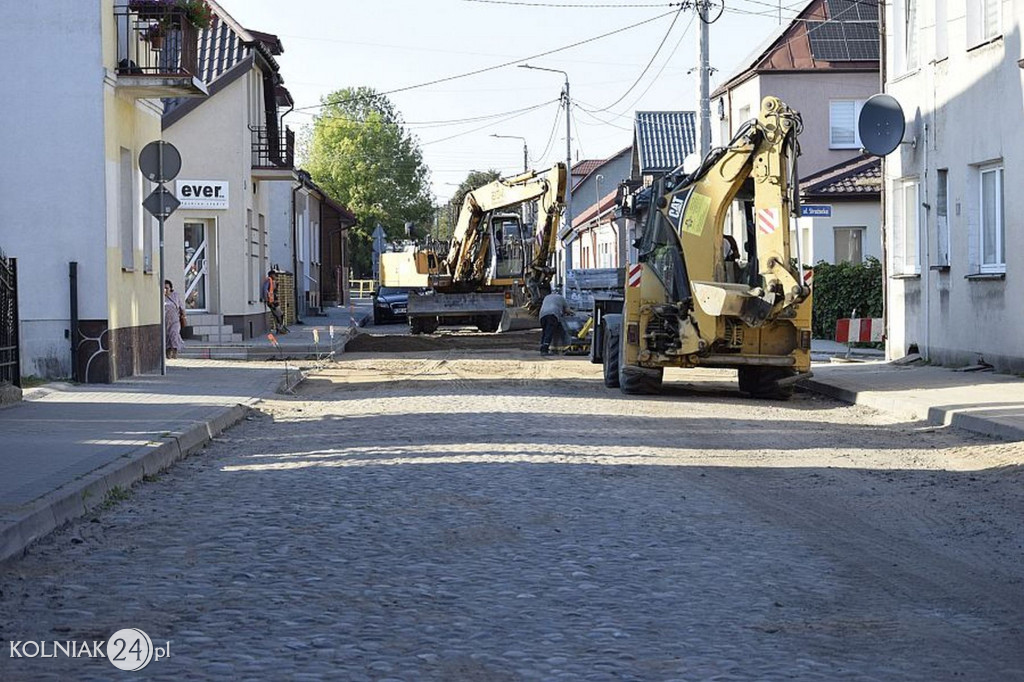 Asfalt na kolneńskich ulicach