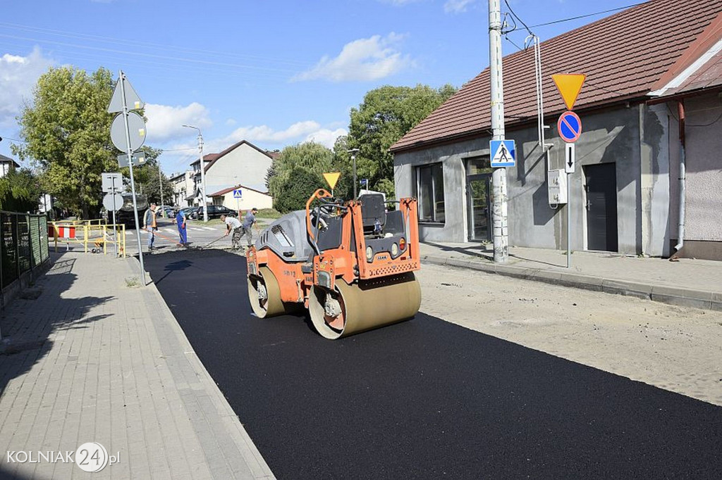 Asfalt na kolneńskich ulicach