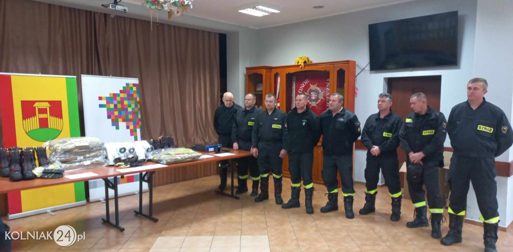 Sprzęt dla jednostek OSP Gminy Kolno