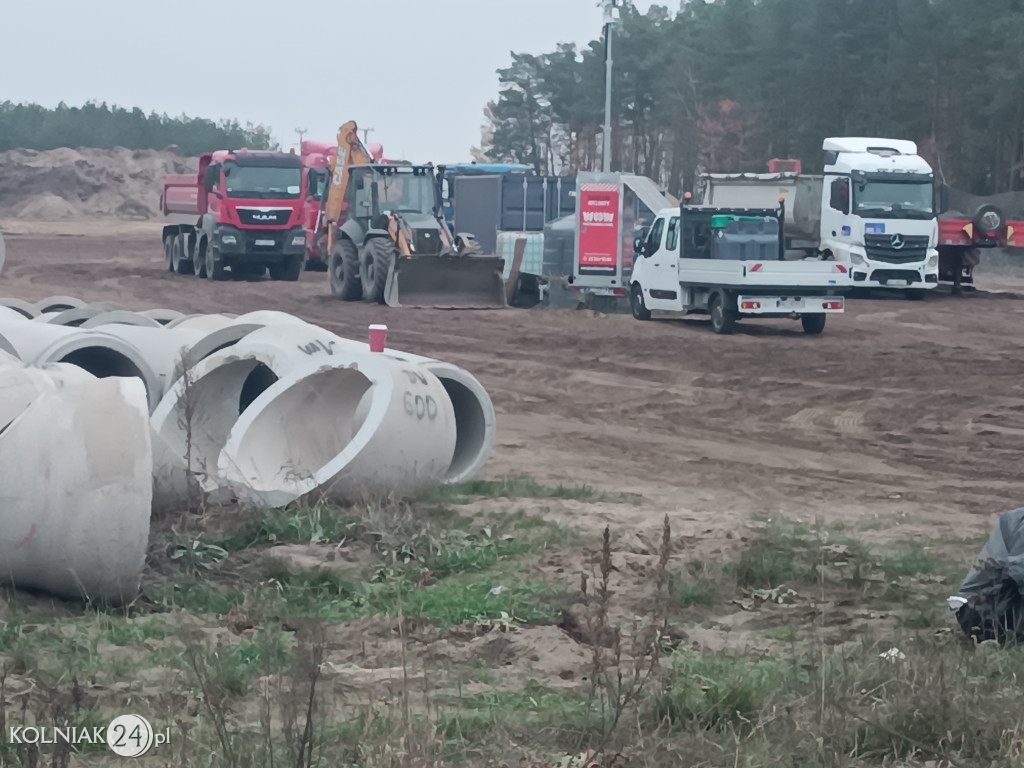 Prace na DK63 Borki – Jeże