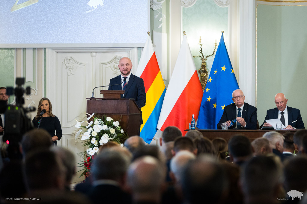 Srebrny jubileusz Województwa Podlaskiego. Uroczyste obrady sejmiku