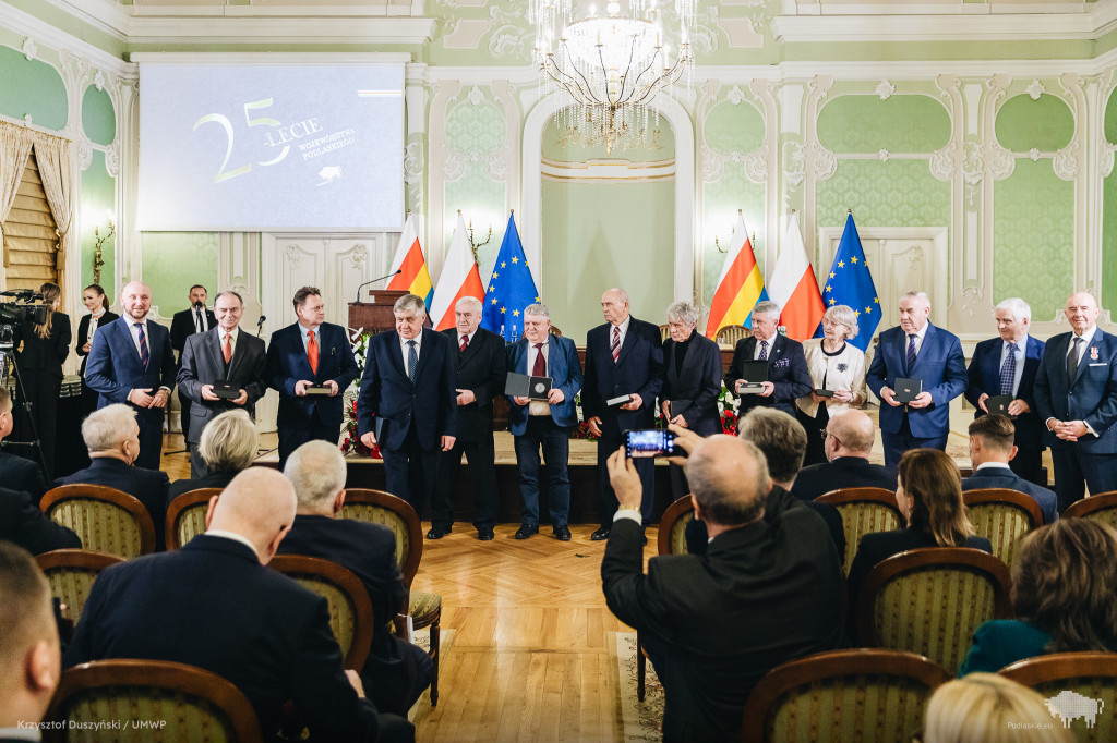 Srebrny jubileusz Województwa Podlaskiego. Uroczyste obrady sejmiku