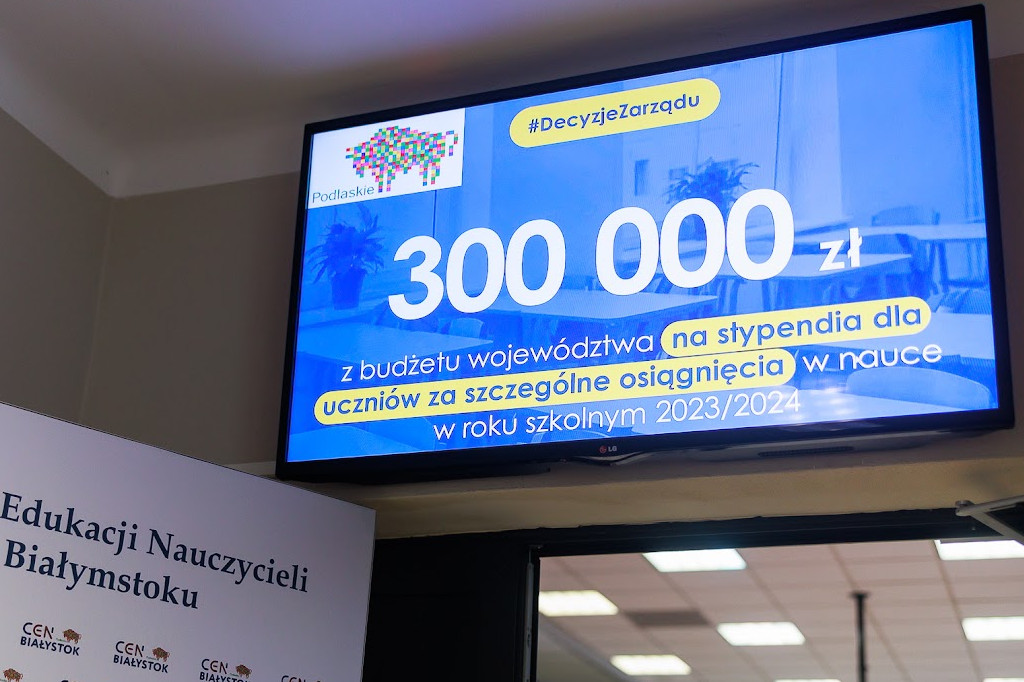 Najzdolniejsi uczniowie w województwie podlaskim