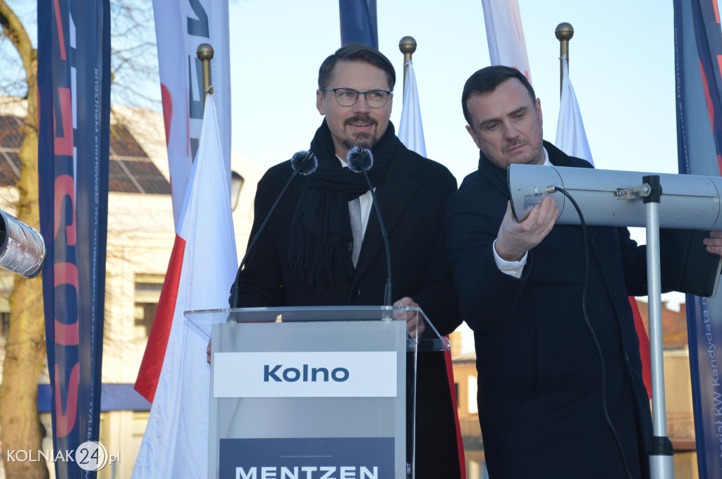 Sławomir Mentzen w Kolnie