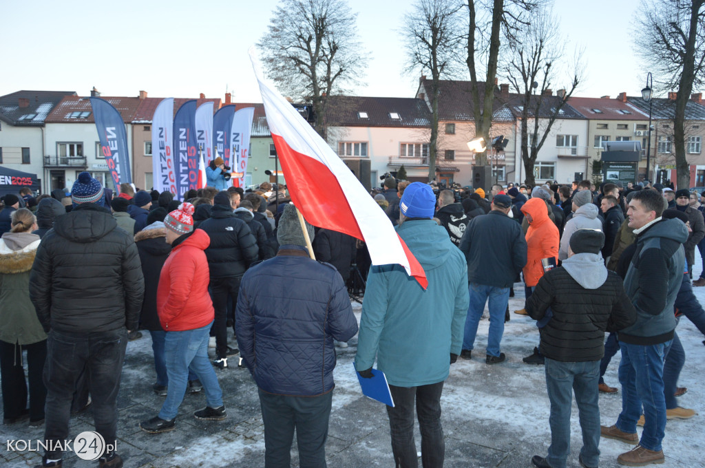 Sławomir Mentzen w Kolnie