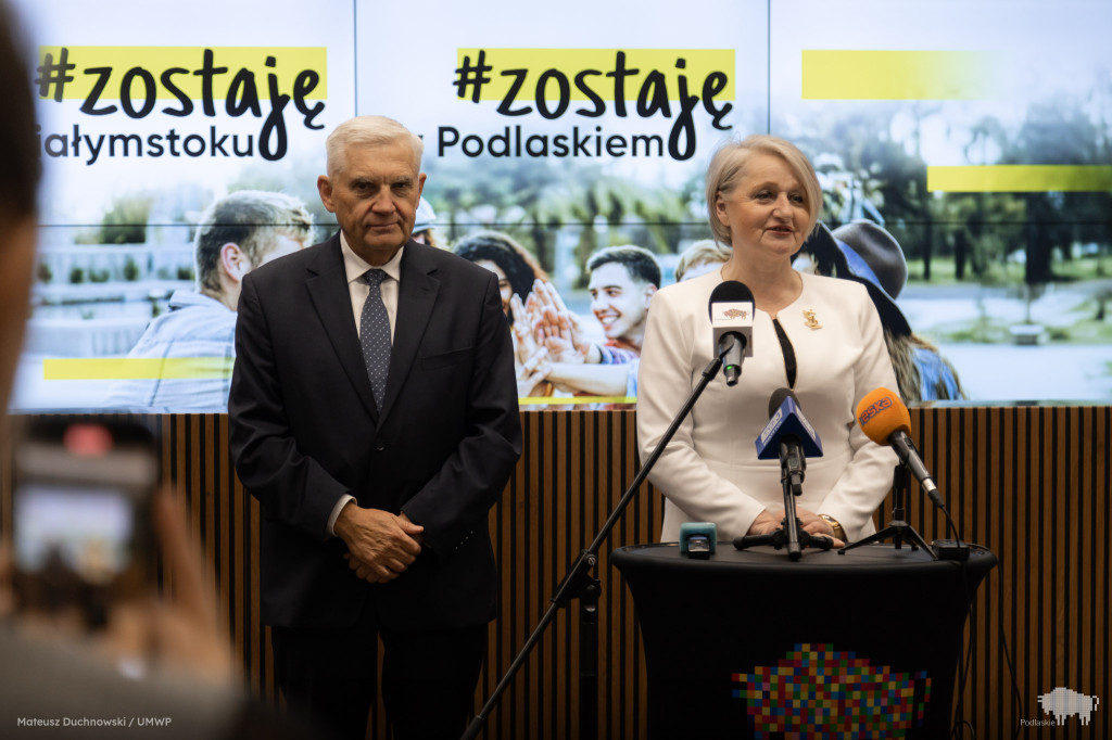 Inauguracja akcji „Zostaję w Białymstoku, zostaję w Podlaskiem”