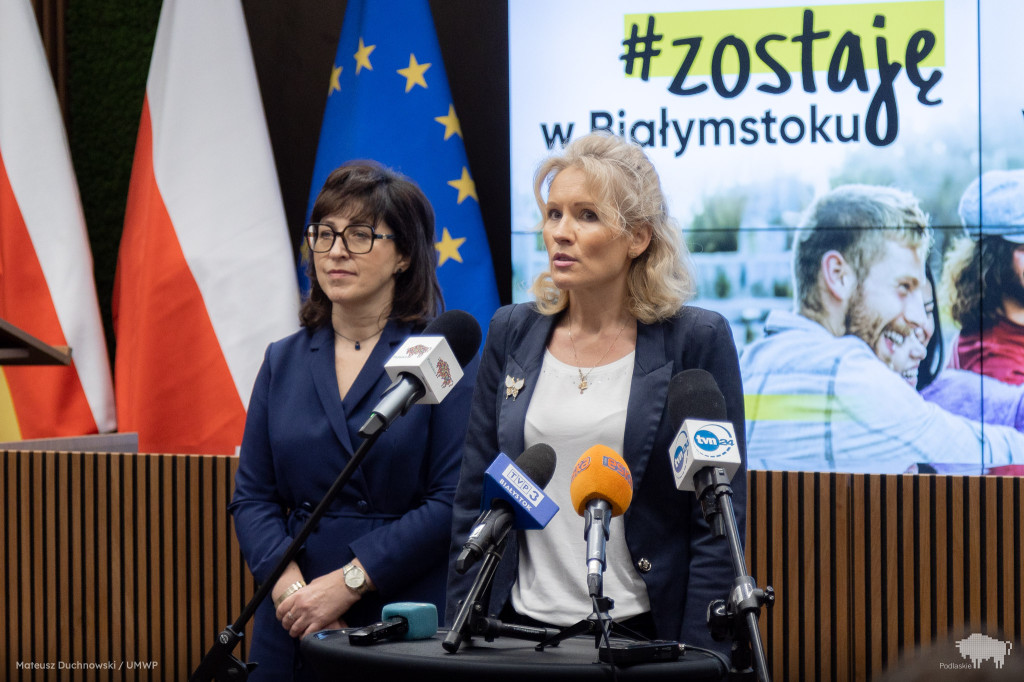 Inauguracja akcji „Zostaję w Białymstoku, zostaję w Podlaskiem”