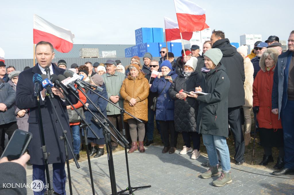 Karol Nawrocki w Kolnie