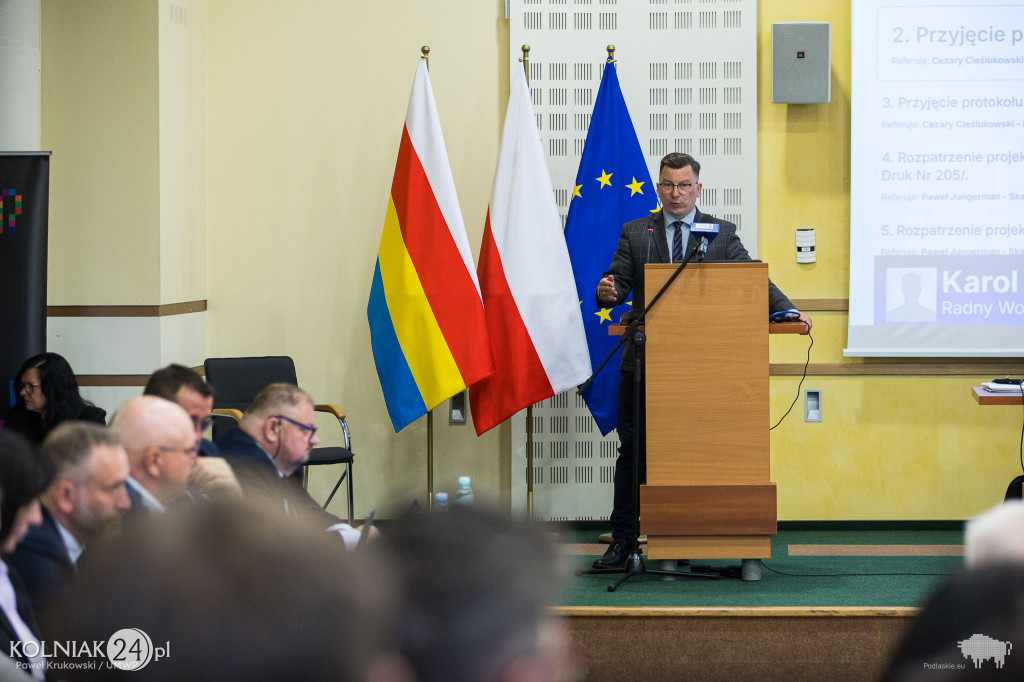 XII sesja Sejmiku Województwa Podlaskiego