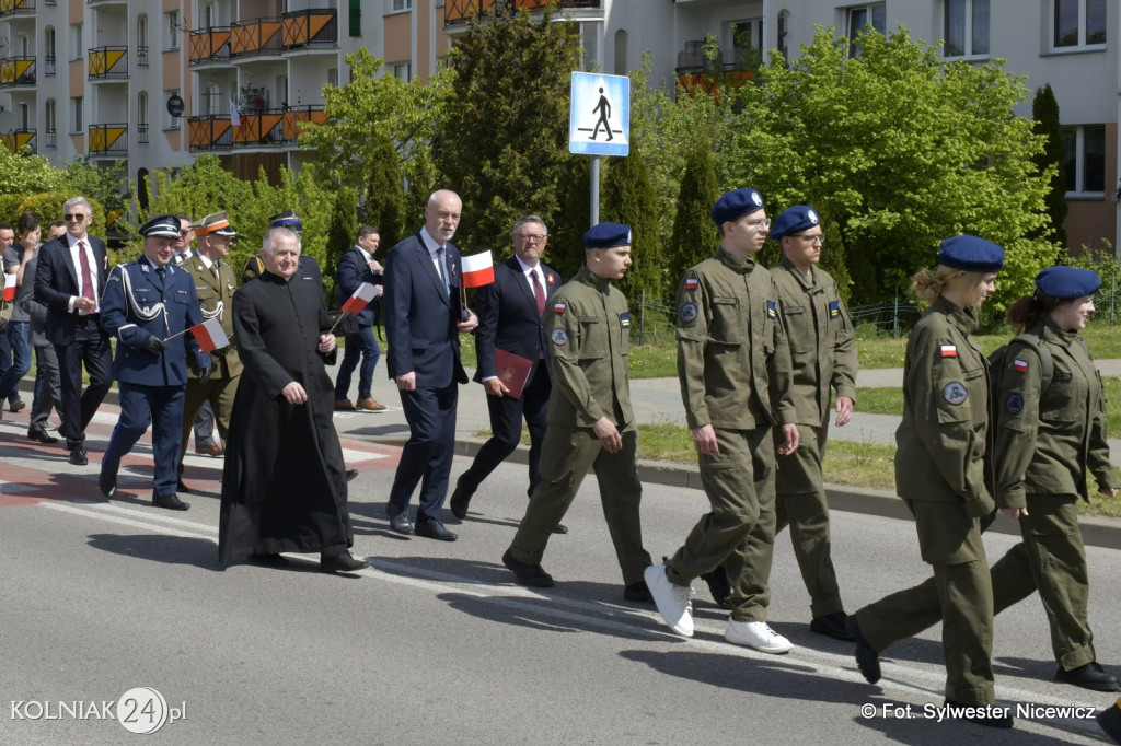 Obchody Święta Konstytucji 3 maja w Kolnie