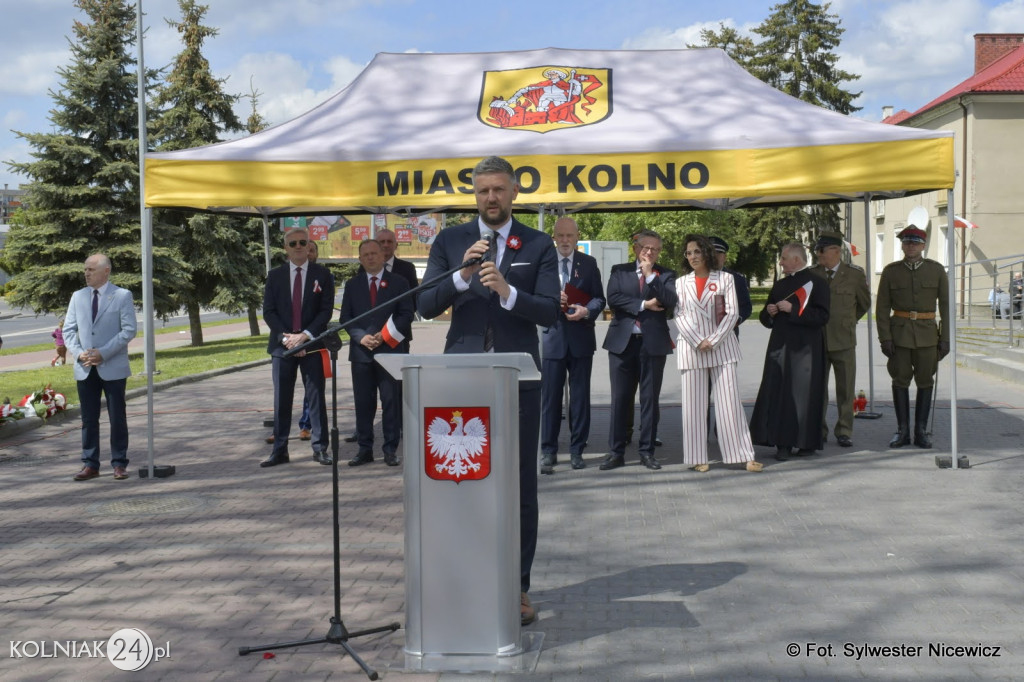 Obchody Święta Konstytucji 3 maja w Kolnie