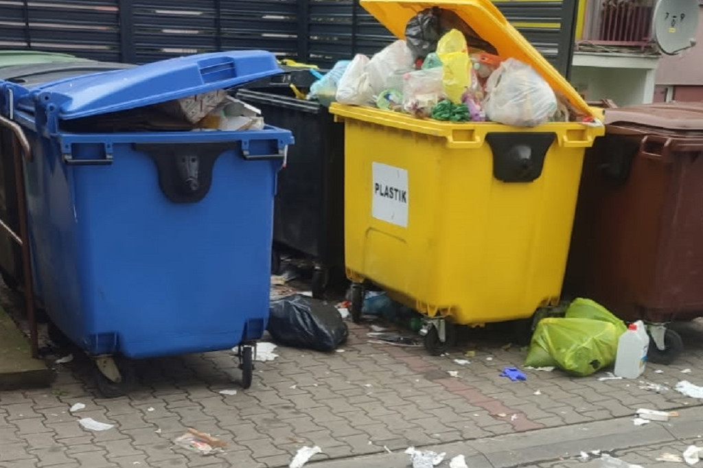 Śmietnik w Kolnie