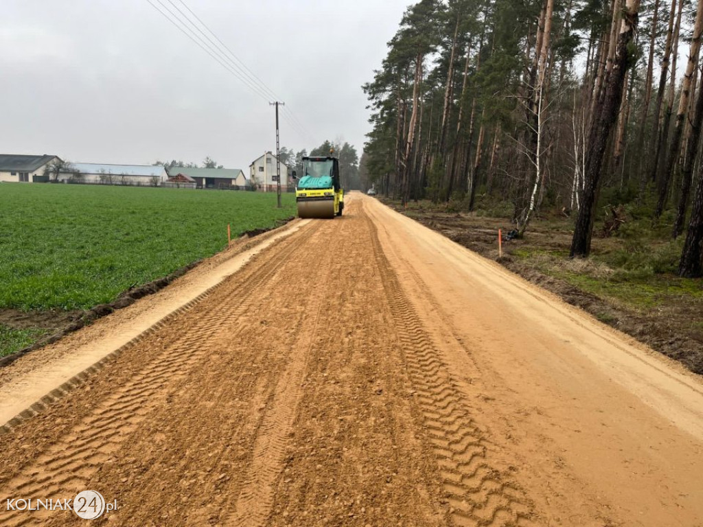 Przebudowa dróg w gminie Turośl