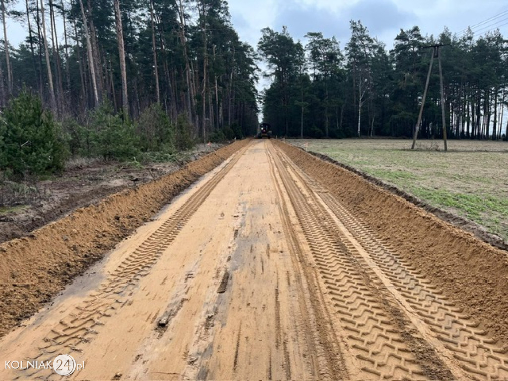 Przebudowa dróg w gminie Turośl