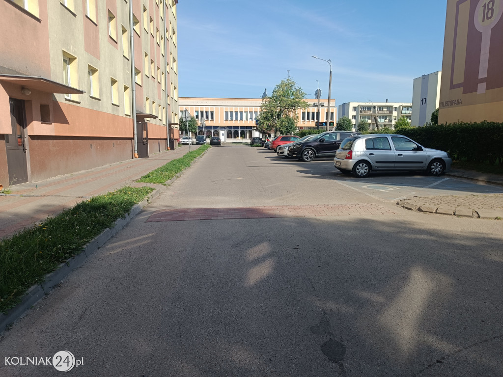 Wykonano próg zwalniający