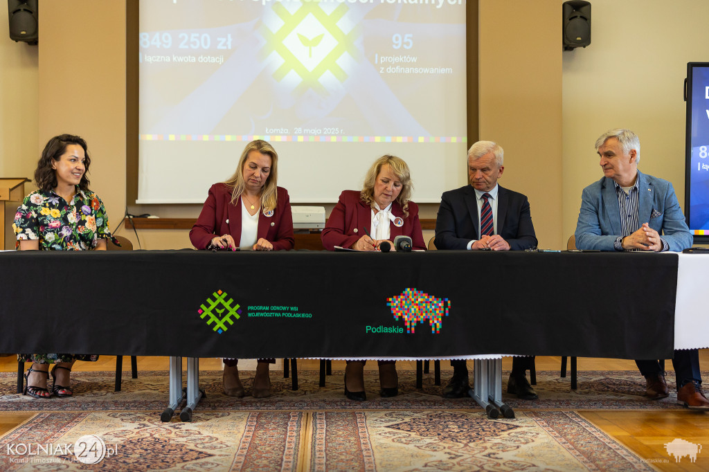 Dotacje dla KGW z powiatu kolneńskiego