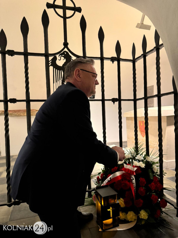 Burmistrz Kolna w bazylice