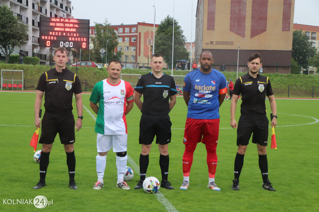 ORZEŁ Kolno – WARMIA Grajewo 0:3 (0:2)