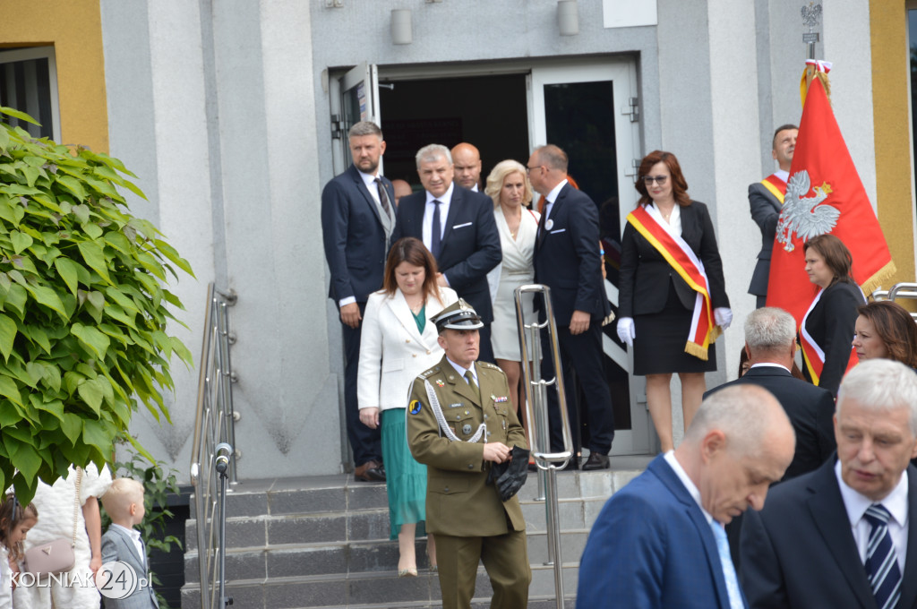 Odsłonięcie tablicy pamiątkowej