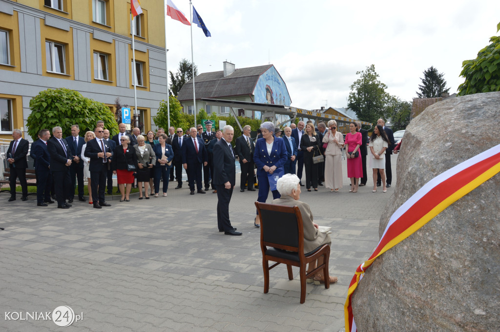 Odsłonięcie tablicy pamiątkowej