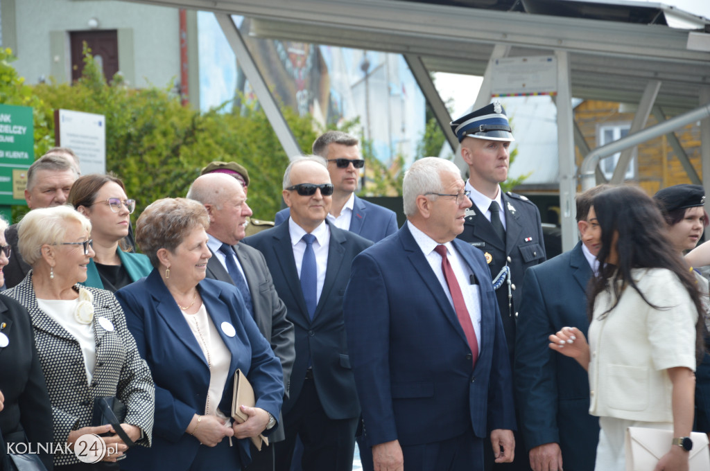 Odsłonięcie tablicy pamiątkowej