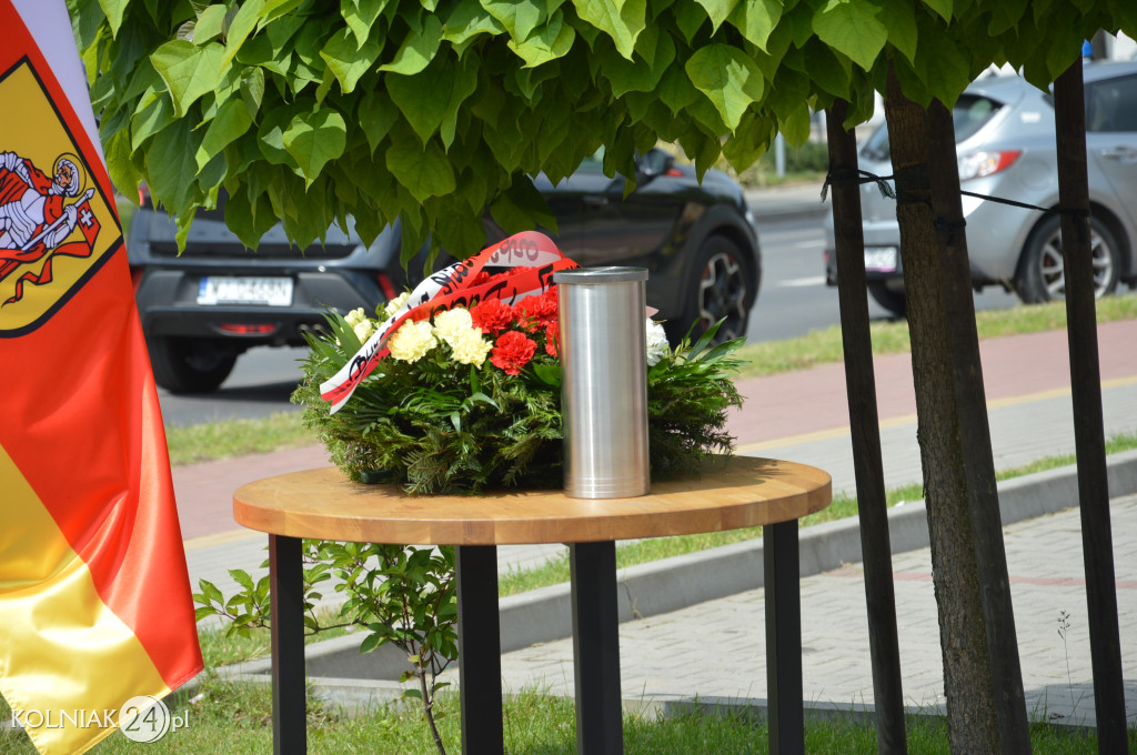 Odsłonięcie tablicy pamiątkowej