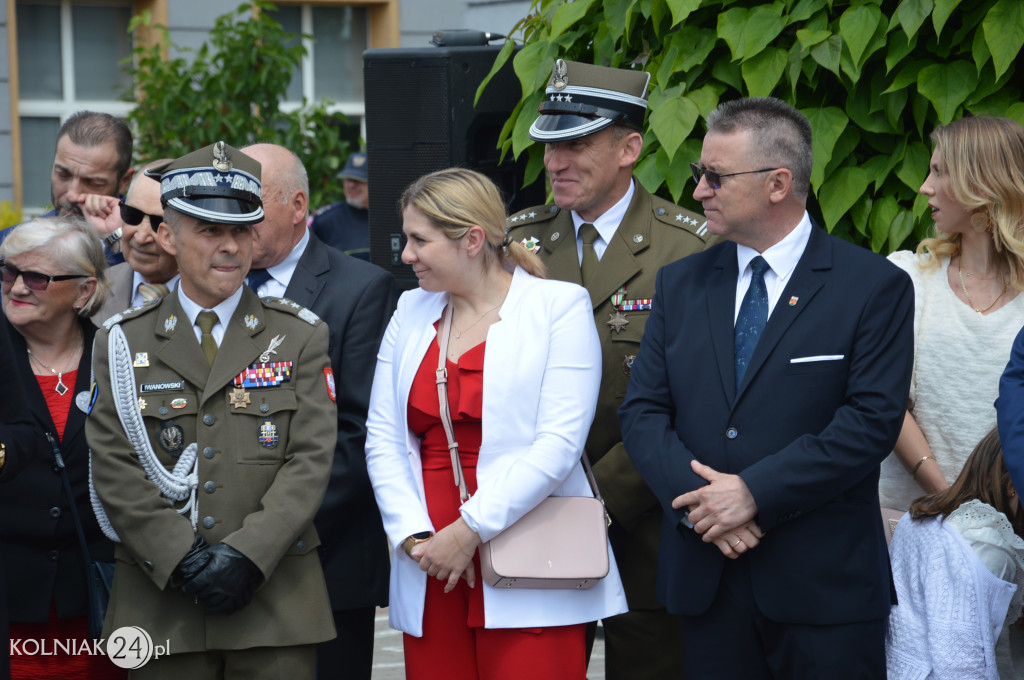 Odsłonięcie tablicy pamiątkowej