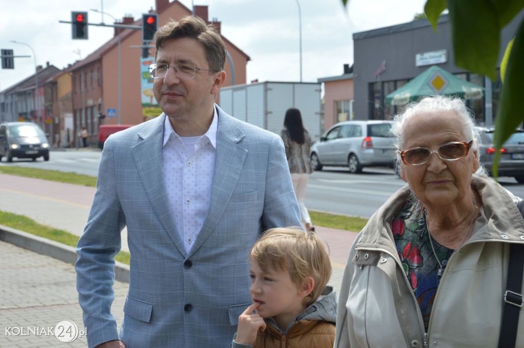 Odsłonięcie tablicy pamiątkowej