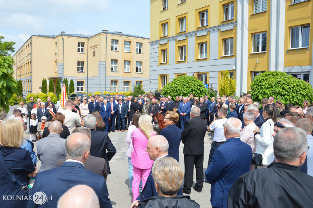 Odsłonięcie tablicy pamiątkowej