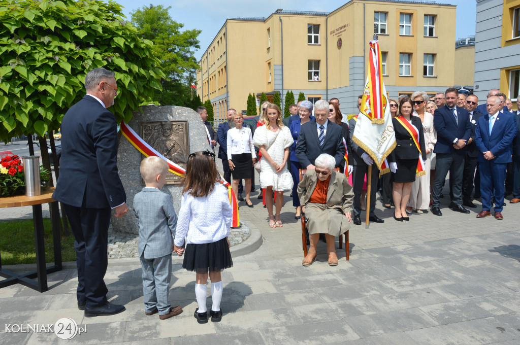 Odsłonięcie tablicy pamiątkowej