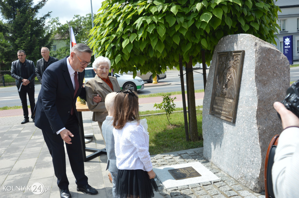 Odsłonięcie tablicy pamiątkowej