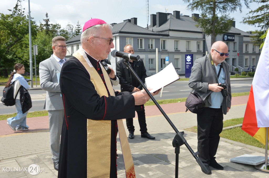 Odsłonięcie tablicy pamiątkowej