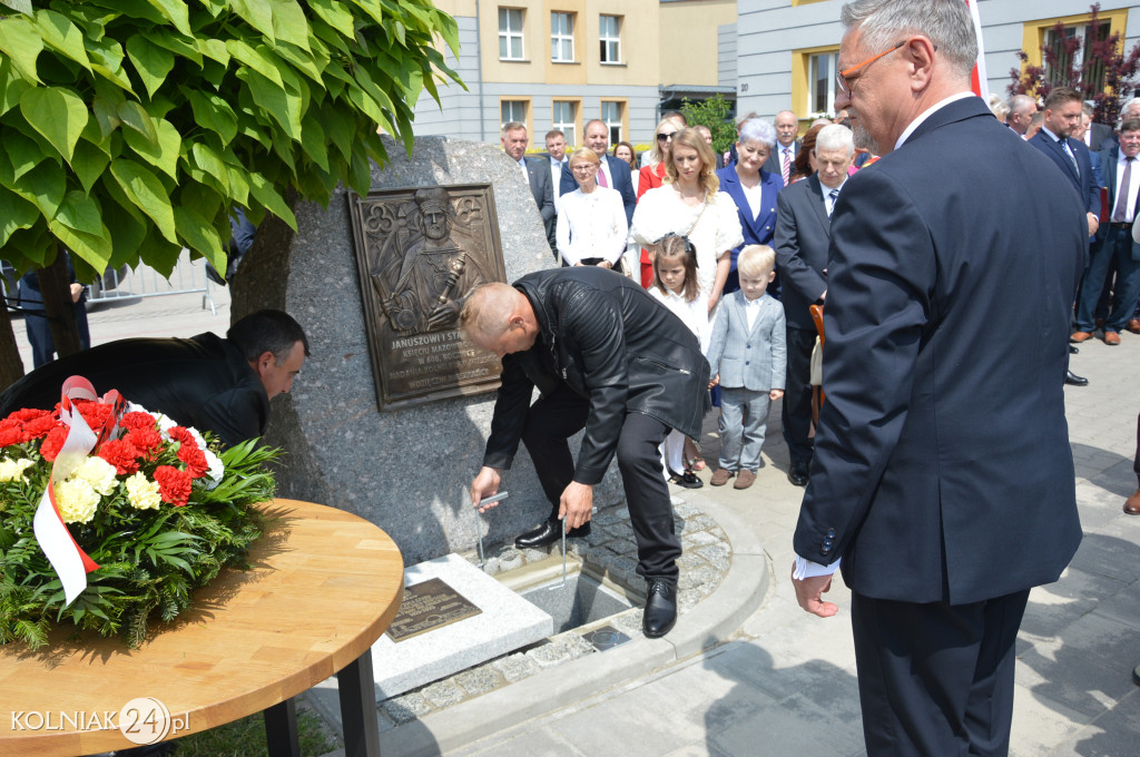 Odsłonięcie tablicy pamiątkowej