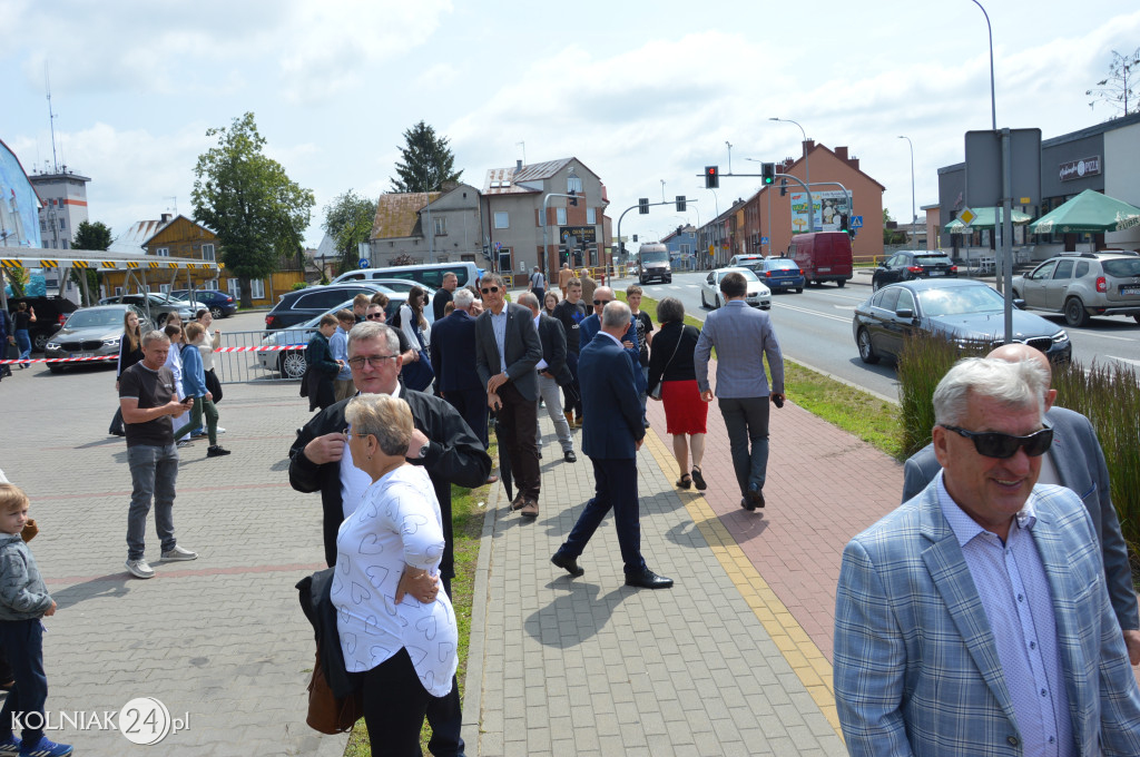 Odsłonięcie tablicy pamiątkowej