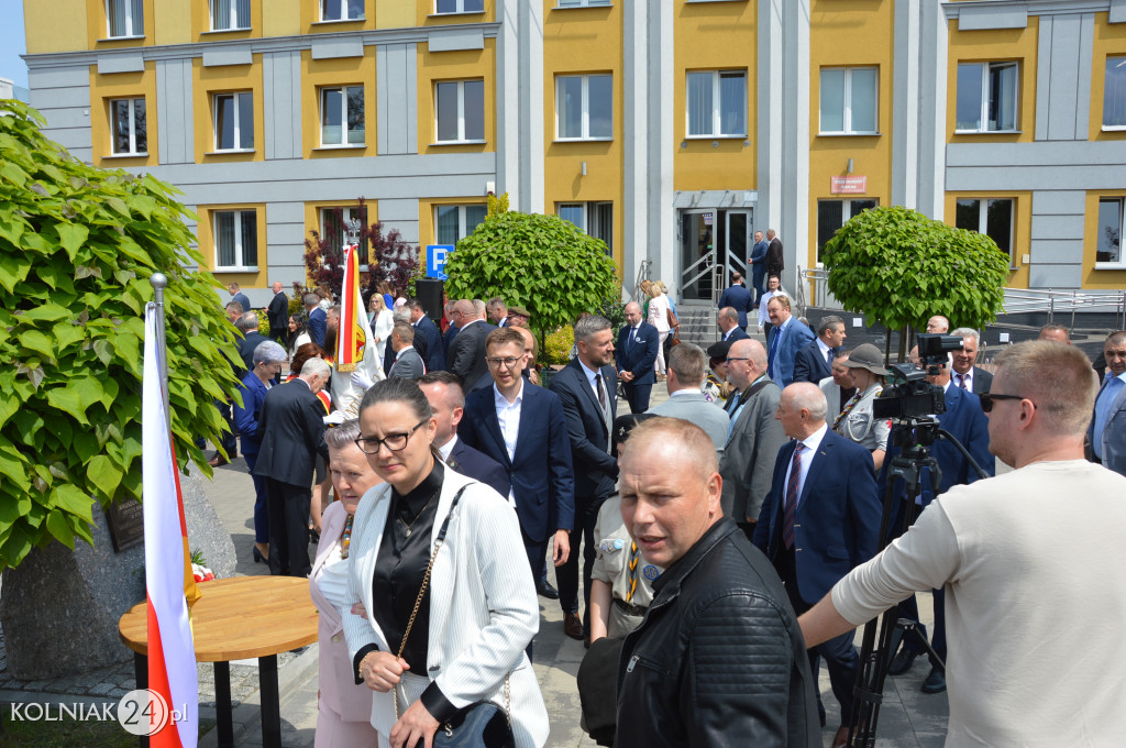 Odsłonięcie tablicy pamiątkowej