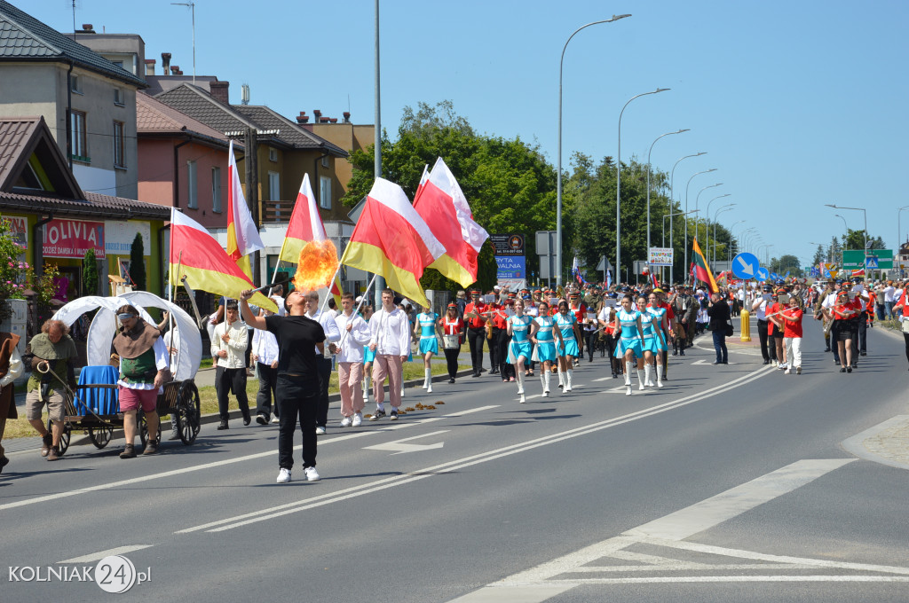 Korowód historyczny przeszedł ulicami Kolna