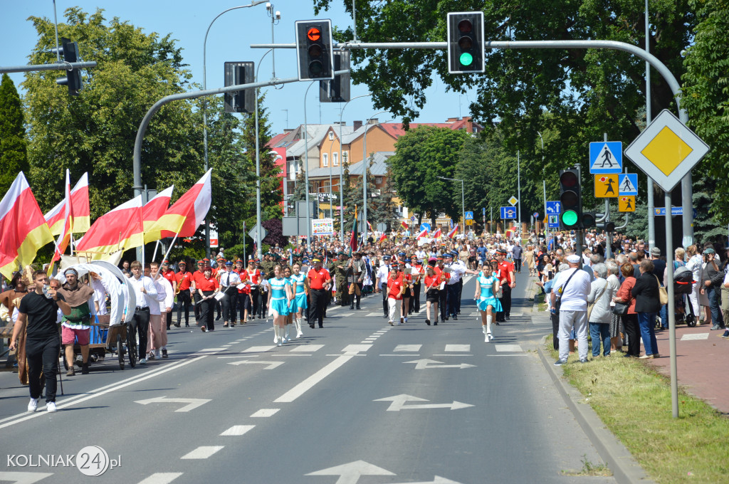 Korowód historyczny przeszedł ulicami Kolna