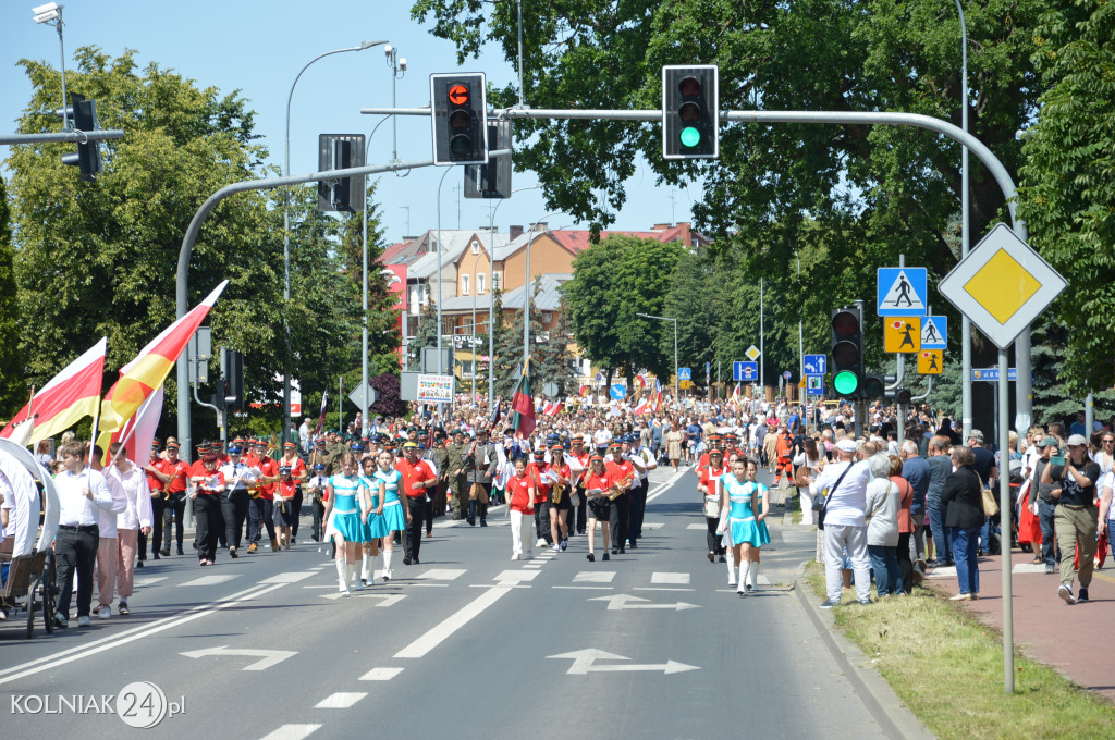 Korowód historyczny przeszedł ulicami Kolna